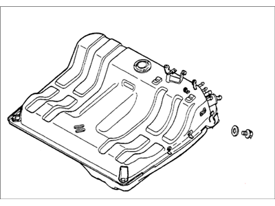 1981 Honda Prelude Fuel Tank - 17500-692-680