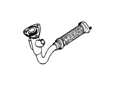 1980 Honda Prelude Exhaust Pipe - 18210-692-010