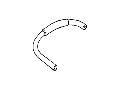 1979 Honda Prelude Brake Booster Vacuum Hose - 46405-692-670