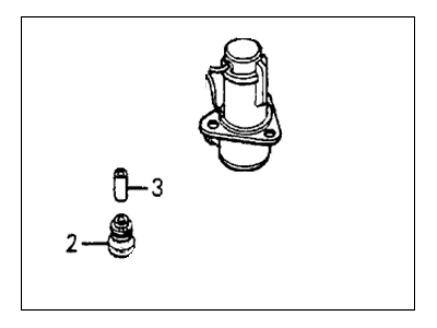 1982 Honda Prelude Fuel Pump - 16700-PB1-003