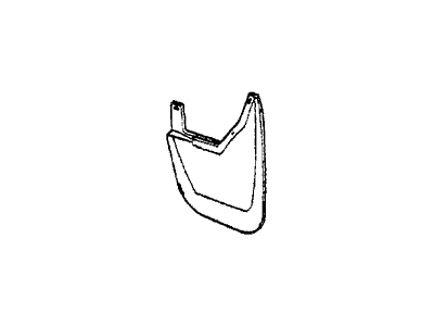 Honda 61801-692-670 Splash Guard, R. FR.