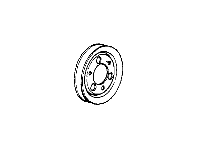 Honda 19224-PA6-020 Pulley, Water Pump