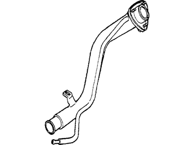 1982 Honda Prelude Fuel Filler Neck - 17660-692-306