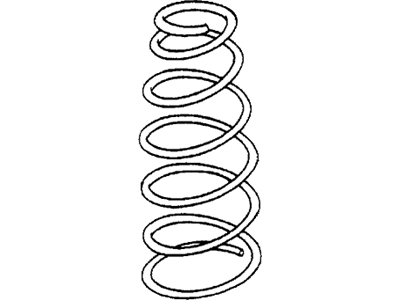 Honda 52441-692-958 Spring, Rear