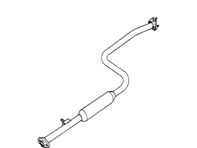 1979 Honda Prelude Exhaust Pipe - 18220-692-013