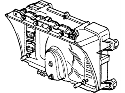 Honda 37100-692-671 Meter Assembly, Combination (Northland Silver)