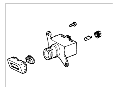 1980 Honda Prelude A/C Switch - 35500-692-013