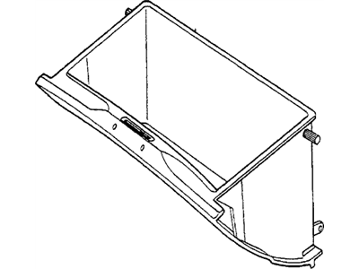 1979 Honda Prelude Glove Box - 66401-692-670ZA