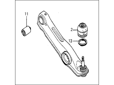 Honda 51350-692-050 Arm (Lower)