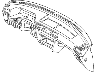 1982 Honda Prelude Instrument Panel - 66821-692-661ZA