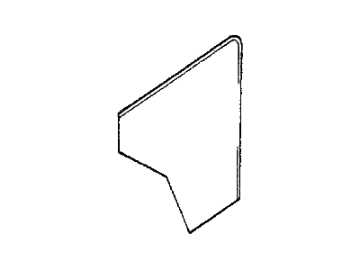 Honda 73840-692-000 Seal, L. Inside Panel