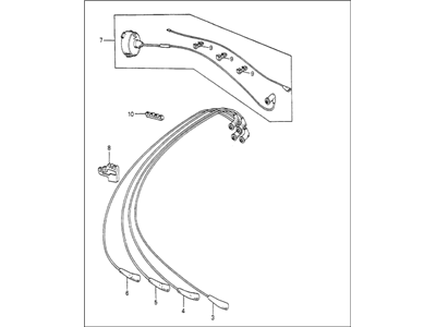 Honda 32700-692-660 Wire Assembly, Ignition