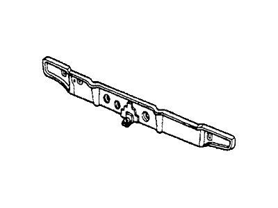 Honda 60782-692-670ZZ Plate, Crossmember Face