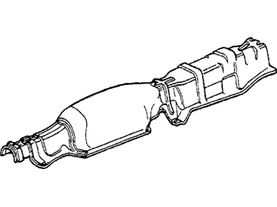 Honda 72201-692-900 Plate, Heat Baffle