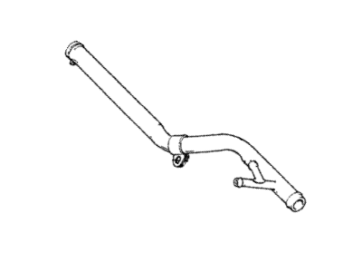 1980 Honda Civic Cooling Hose - 19505-PA6-020