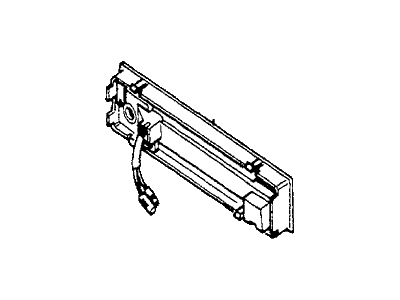 Honda 38750-692-672 Illumination Assy., Air Conditioner