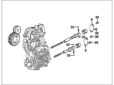 Honda 27060-PA9-315 Frame Set, Valve