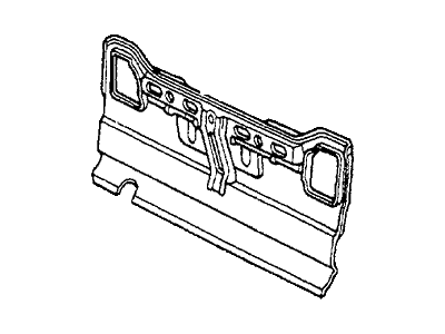 Honda 80310-692-670ZZ Panel, RR.