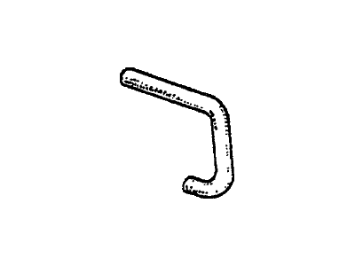 1980 Honda Prelude Radiator Hose - 19501-692-000