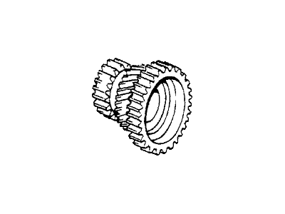 Honda 23431-PA9-670 Gear, Mainshaft Second