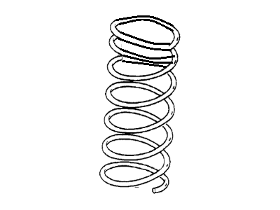 1980 Honda Prelude Coil Springs - 51401-692-952