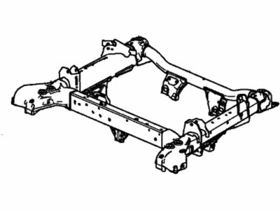 Honda Clarity Electric Rear Crossmember - 50300-TRV-A02