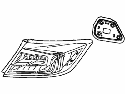 Honda Clarity Electric Back Up Light - 33500-TRV-A01