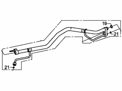 2018 Honda Clarity Electric A/C Hose - 80331-TRV-A01