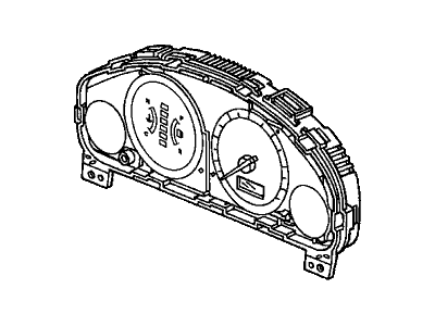 2005 Honda Civic Instrument Cluster - 78120-S5A-L13