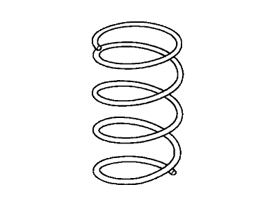 2005 Honda Civic Coil Springs - 51401-S5A-C02