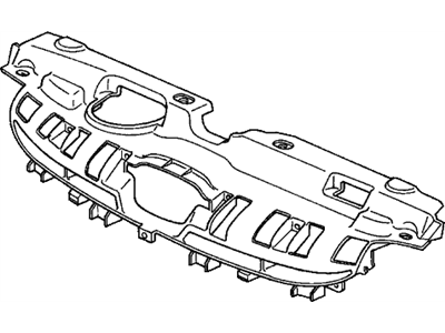 2005 Honda Civic Grille - 71121-S5A-A00