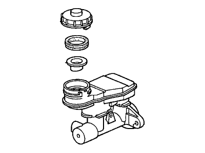 Honda 46100-S6M-A01 Master Cylinder Assembly