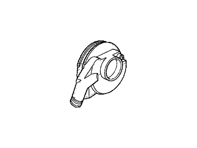 Honda 17735-S5W-000 Duct, Tank Valve