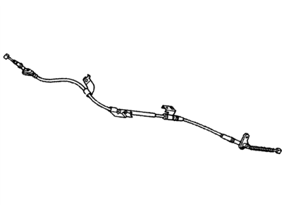 Honda Civic Parking Brake Cable - 47560-S5W-L01