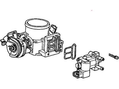 Honda 16400-PLM-A51 Body Assembly, Throttle (Gy77A)