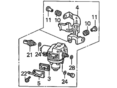 Honda 16740-PMS-A02