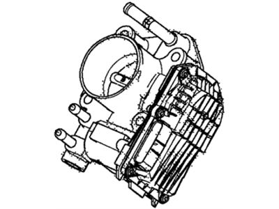 2015 Honda Accord Hybrid Throttle Body - 16400-5K0-A01