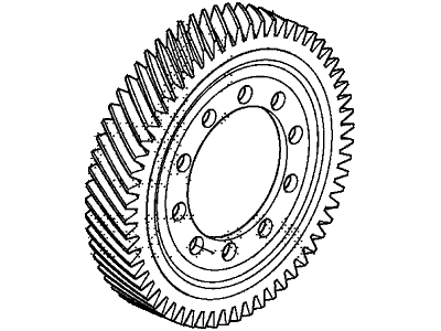 Honda 41233-5M4-000 Gear, Final Driven