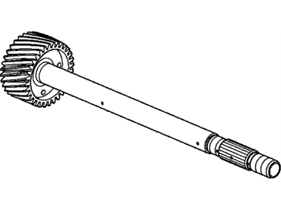 Honda 23231-5M4-000 Shaft, Generator