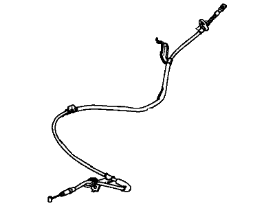 Honda 47510-T3V-A03 Wire B, Hand Brake