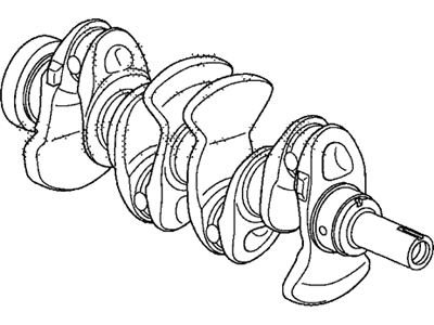 Honda Accord Crankshaft - 13310-5K0-A00