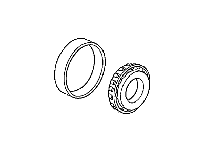 Honda 91103-5M4-003 Bearing, Taper (30X77X19)