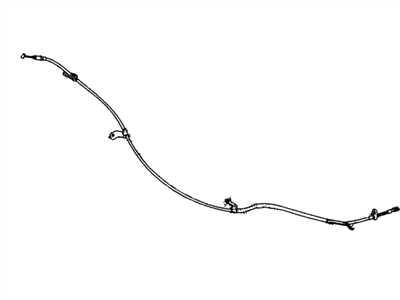 Honda Accord Parking Brake Cable - 47560-T3V-A03