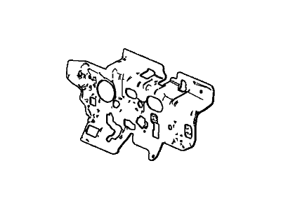 74251-T3V-A00 Honda Insulator, Dashboard (Outer) Illustration 1 of 1