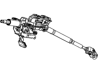 Honda 53200-TR0-A91 Column Assembly, Steering (Driver Side)