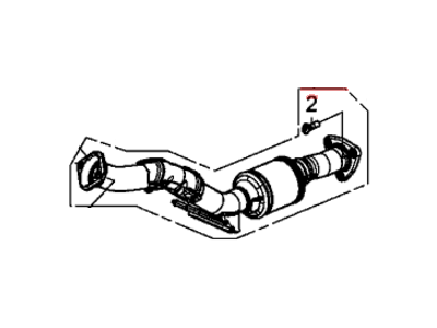 Honda 18160-RW0-A00 Converter