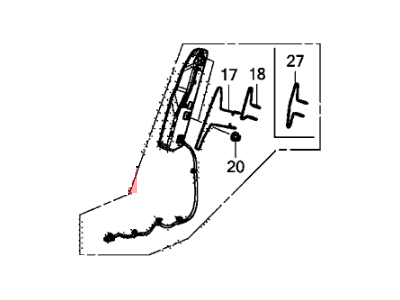 Honda 78050-TR6-A72 Module Assembly, Passenger Side