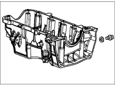 2014 Honda Civic Oil Pan - 11200-RW0-000