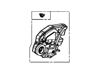 Honda 72650-TR0-A11 Latch Assembly, Left Rear Door Power