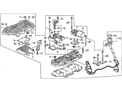 Honda Insight Valve Body - 27000-RY0-000